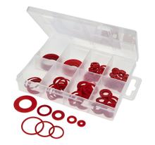 Kit de Anéis de Vedação (O-Rings) de Fibra - 110 Peças