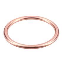 Guarnizione collettore di scarico rame 28x34mm per Simson S50, S51, S53, S70, S83, SR50, SR70, Schwalbe, Sparrow, Sparrow, Hawk, Star