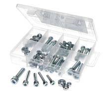 Kit de Parafusos e Porcas Allen/Hexagonal M5-M8 75 peças