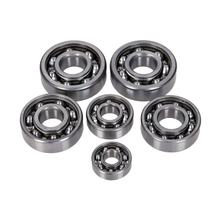 Jeu de 6 roulements de moteur/boîte de vitesses SNH pour Simson S50, KR50, KR51/1, SR4, Schwalbe, Star, Sparrow, Sparrow, Hawk