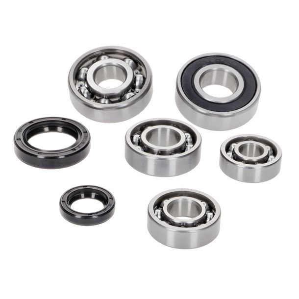 Set cuscinetti cambio incl. paraoli albero per Hyosung 50cc 2 tempi, SB Cab, Supercab, Avanti, SF 50