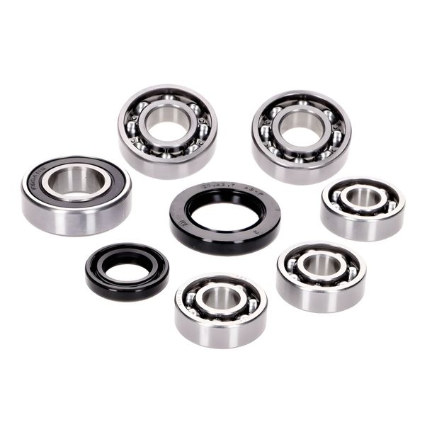 Juego de cojinetes caja de cambios incl. sellos de eje para Kymco horizontal SF10, SYM horizontal