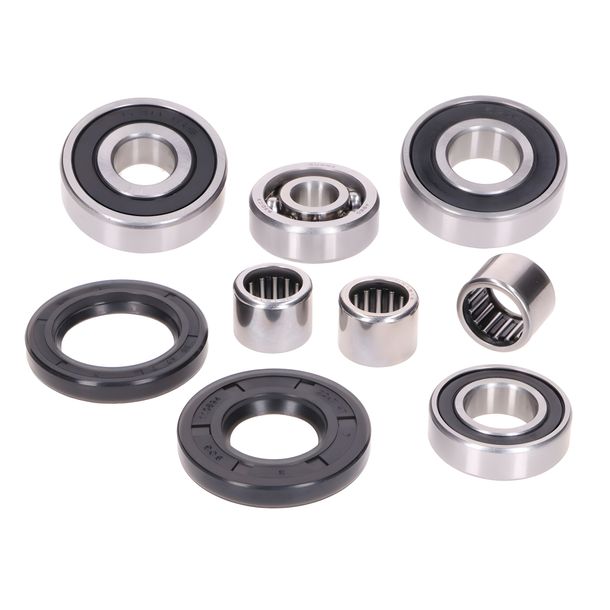 Gearbox bearing set with shaft seals for Piaggio Hexagon, Gilera DNA, Runner M05, M06, M07, M08