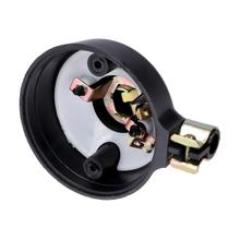 Lampenträger / Rückteil Blinker 80mm rund, schwarz für Simson S50, S51, S70, SR50, SR80