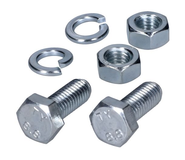 Passenger Footrests Standard Parts Set for Simson S50, S51, S53, S70, S83, SR50, SR80, KR51/2, M531, M541, M741