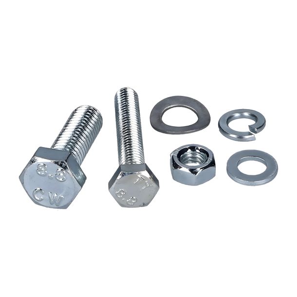Standard parts set foot shift lever, kick starter 6-piece for Simson S51, S53, S70, S83, SR50, SR80, KR51/2, M531, M541, M741