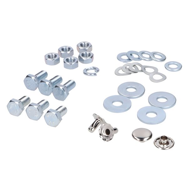 Standard parts set mudguard/fender rear for Simson S50, S51, S70