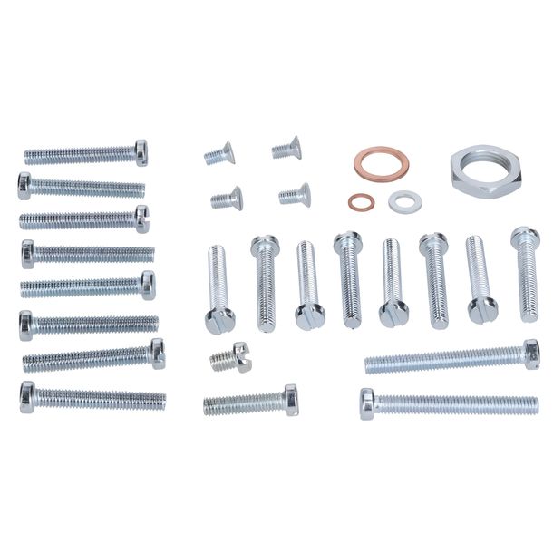 Normteile Set Motorgehäuse und Deckel Befestigungsset für Simson S51, S53, S70, S83, SR50, SR80, KR51/2, M531, M541, M741
