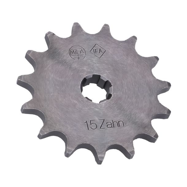 Ritzel / Kettenritzel alte Ausführung 15 Zähne für Simson S50, SR4-1, SR4-2, SR4-3, SR4-4, KR51/1 Schwalbe, Star, Sperber, Spatz, Habicht