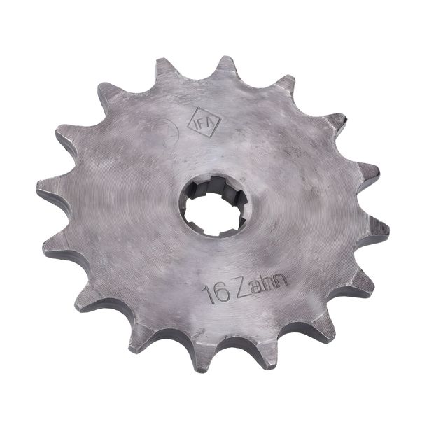 Pignon 16 dents/pignon chaîne pour Simson S50, SR4-1, SR4-2, SR4-3, SR4-4, KR51/1 Schwalbe, Star, Sparrow, Sparrow, Hawk