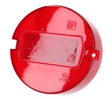 Vidro de Farol Traseiro vermelho 100mm (Versão de 2 Parafusos) para Simson S50, S51, S70, KR50, KR51, Schwalbe