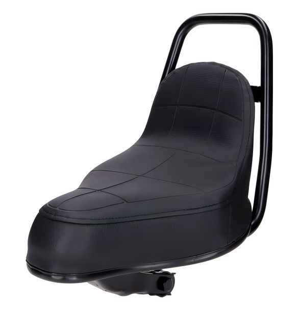 Chopper sella/sedile nero per Puch