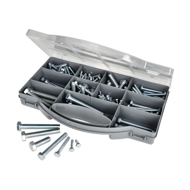 Coffret assortiment de vis hexagonales M5-M10 145 pièces
