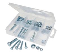 Conjunto de Parafusos e Porcas Sextavadas M5-M8 75 peças