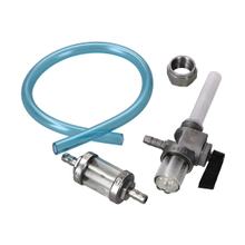 Set - Benzinhahn mit Wassersack, Benzinschlauch und Benzinfilter für Simson S50, S51, MZ ETZ, TS, ES