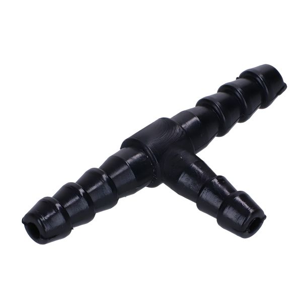 T-Stück Benzinschlauch schwarz 6mm