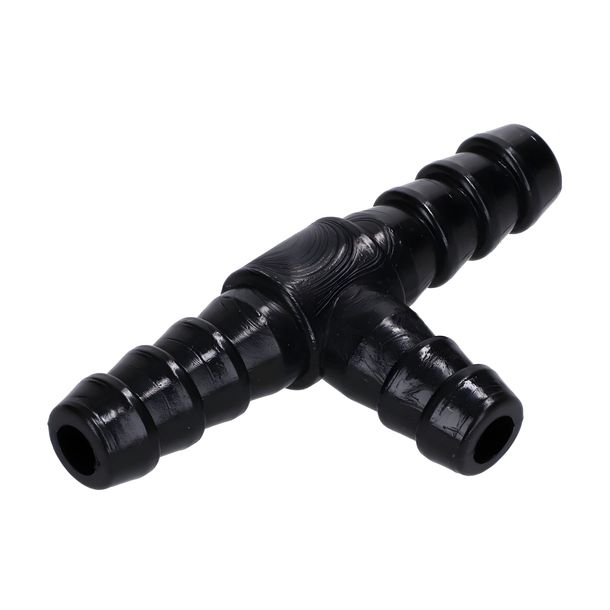 T-Stück Benzinschlauch schwarz 8mm