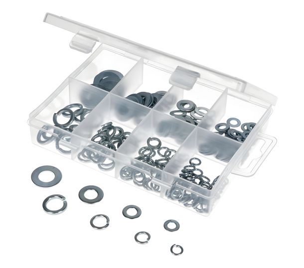Assortiment rondelles M5-M10 210 pièces