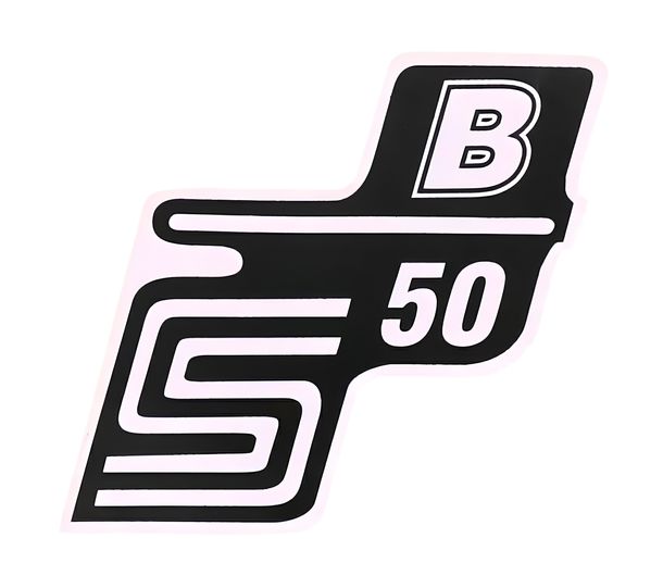 Lettering BestPrice S50 B foil/sticker for Simson S50
