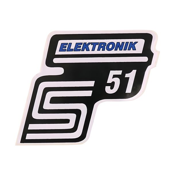 Lettering BestPrice S51 lámina electrónica/pegatina para Simson S51