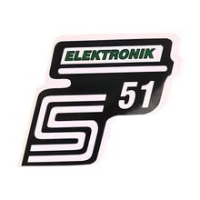 Schriftzug BestPrice S51 Elektronik Folie / Aufkleber für Simson S51