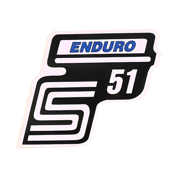 Lettering BestPrice S51 Lámina/pegatina Enduro para Simson S51