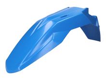 Front fender Derbi mudguard, blue, without decor, 2B004321000XD9 for Derbi Senda R X-Treme DRD SM 50 ccm