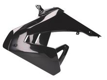 Coperchio radiatore Derbi, sinistra, nero, senza decorazioni, 2B004326000W0N, Aprilia SX RX 50 ccm