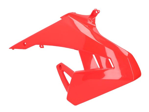 Capot de radiateur Derbi, droite, sans décor, 2B004325000W5R pour Aprilia SX 50 ccm