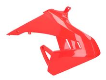 Kryt chladiče Derbi, pravý, bez dekalu, 2B004325000W5R pro Aprilia SX 50 ccm