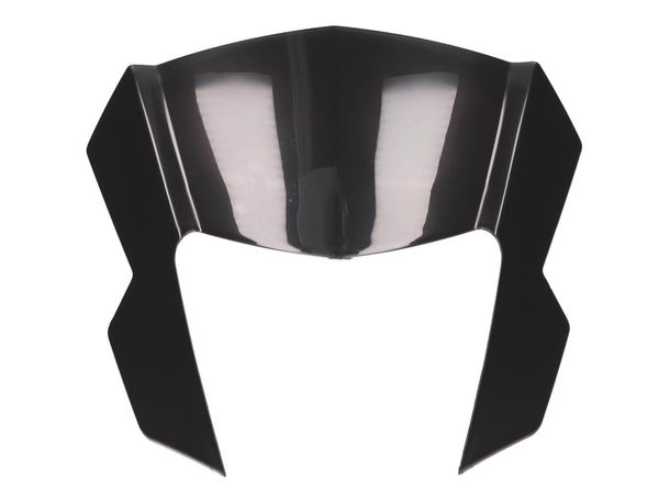 Scheinwerferabdeckung Derbi Rahmen Scheinwerfer, schwarz, ohne Dekor, 2B004320000W0N für Aprilia SX RX, Derbi Senda R X-Treme Gilera RCR DRD SM SMT Euro