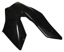 Abdeckung Aprilia, rechts, schwarz, ohne Dekor, 86596000W0N für Aprilia SX ABS RX, Derbi Senda R 4V DRD SM Malaguti X3M Enduro Motard Baja 125 ccm Bj. 2009 - 2022