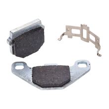 Pastillas de freno Aprilia orgánicas traseras, J.Juan, B044223 para Aprilia RS4, Derbi Senda DRD R Pro GPR Racing i.e. Cross City Terra Adventure Baja Año 2006 - 2016