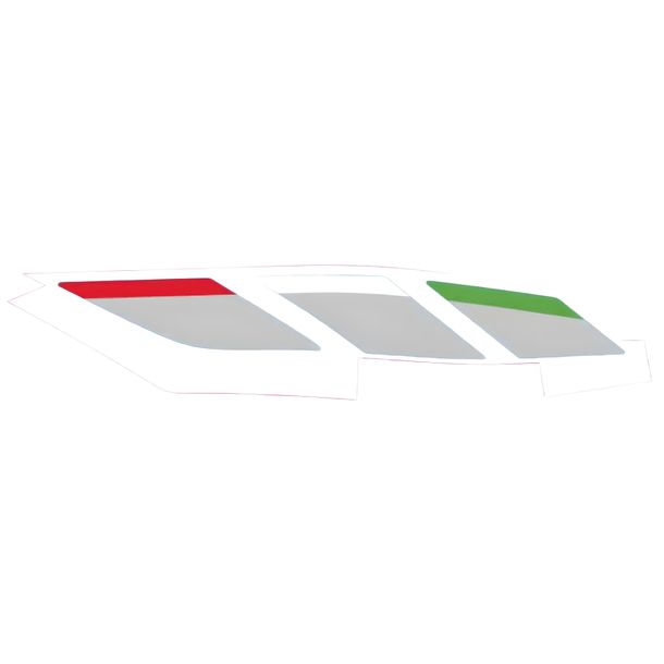 Décor Aprilia Autocollant, droite, 2H004357 pour Aprilia Tuono V4 RR RSV4 1000 RF 1100 ccm Année de fabrication 2020 - 2022