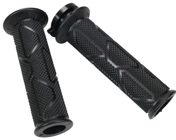 Griffgummisatz Aprilia Handgriffe, schwarz, 1 Paar, AP8118501lia RSV – Bild 1
