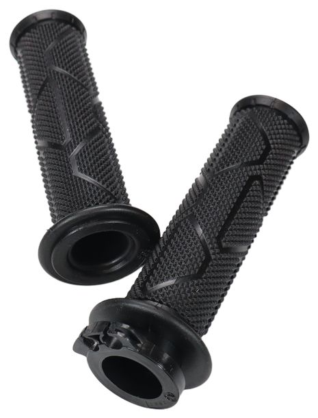 Griffgummisatz Aprilia Handgriffe, schwarz, 1 Paar, AP8118501lia RSV – Bild 3