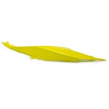 Fianchetto laterale Aprilia, sinistra, oro, oro acido L01, senza decorazioni, 2B006648000L01 per Aprilia RS ABS Tuono 660 ccm Anno 2020 - 2022