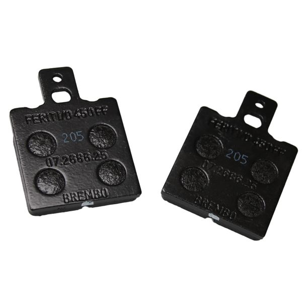 Brake pad set Moto Guzzi brake pads, Brembo, GU27654610 for Moto Guzzi V11 Sport Le Mans Scura V10 Centauro Nevada Club i Cafe Daytona 350 - 1100 ccm Year 1977 - 2005