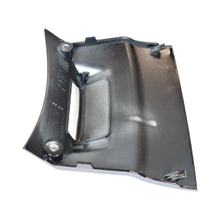 Abdeckung Piaggio Verschluss Seitenteil, unten, hinten, schwarz, XN2 nero cosmo / vulcano / 98/A, 62025300XN2 für Piaggio X8 125 / 250 ccm