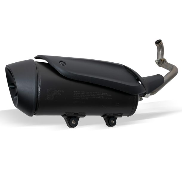 Auspuff Piaggio mit Zulassung für Beverly 350 4V i.e. E4, 1A0098635