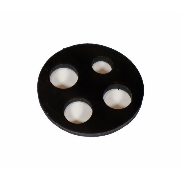 Petrol tap gasket Piaggio, 4-hole, 026039 for Vespa GS 150 ccm Year 1955 - 1961