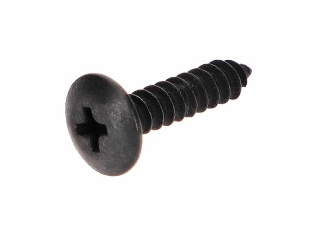 Tapping screw Piaggio cross slot, black, 4.2 x 19 mm, 258249 for Vespa GTS 3 Super, Piaggio Typhoon 5 Gilera Runner 18 FXR Skipper FX NRG Power AC Hexagon