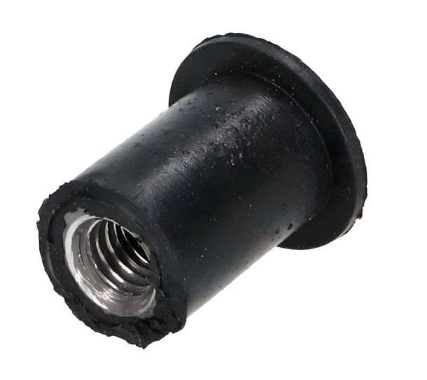 Bushing Piaggio nut with rubber, M5 for wind screen, 581174