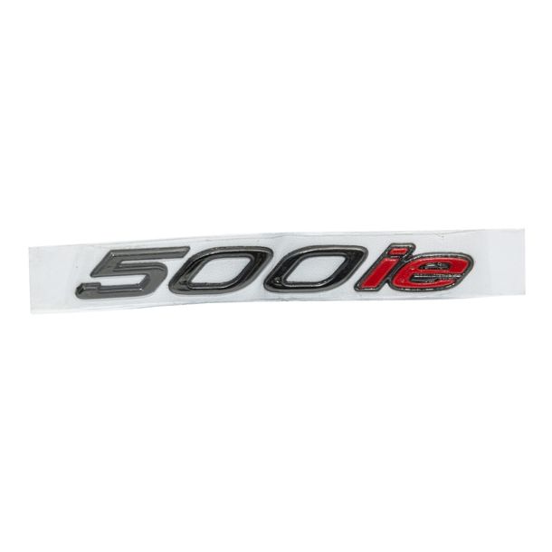 Decor Piaggio emblem, 500 IU, anthracite, red for MP3, 674055