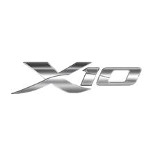 Decor Piaggio Embleem, X10, zilver, 675466 voor Piaggio X10 125 - 500 ccm