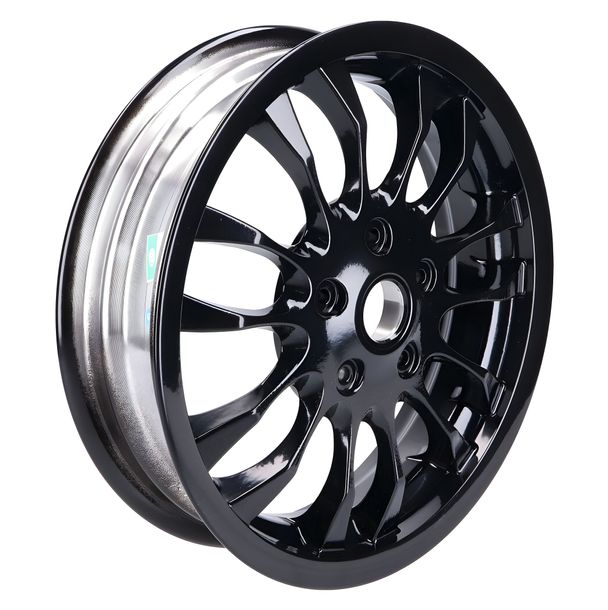 Cerchio ruota anteriore Piaggio nero 3.00 x 12 per Sprint 1C00289500090