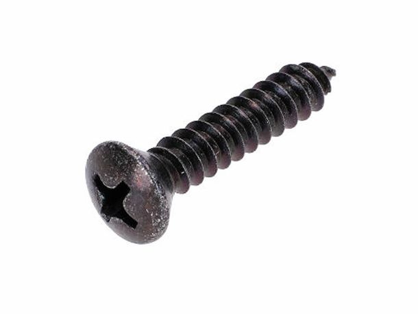 Piaggio tapping screw, cross slot, 4.0 x 22 mm, black, countersunk head, 270795 for Piaggio Hexagon LX LXT 4 GTX GT Ape TM 703 Diesel AC 125 - 422 ccm