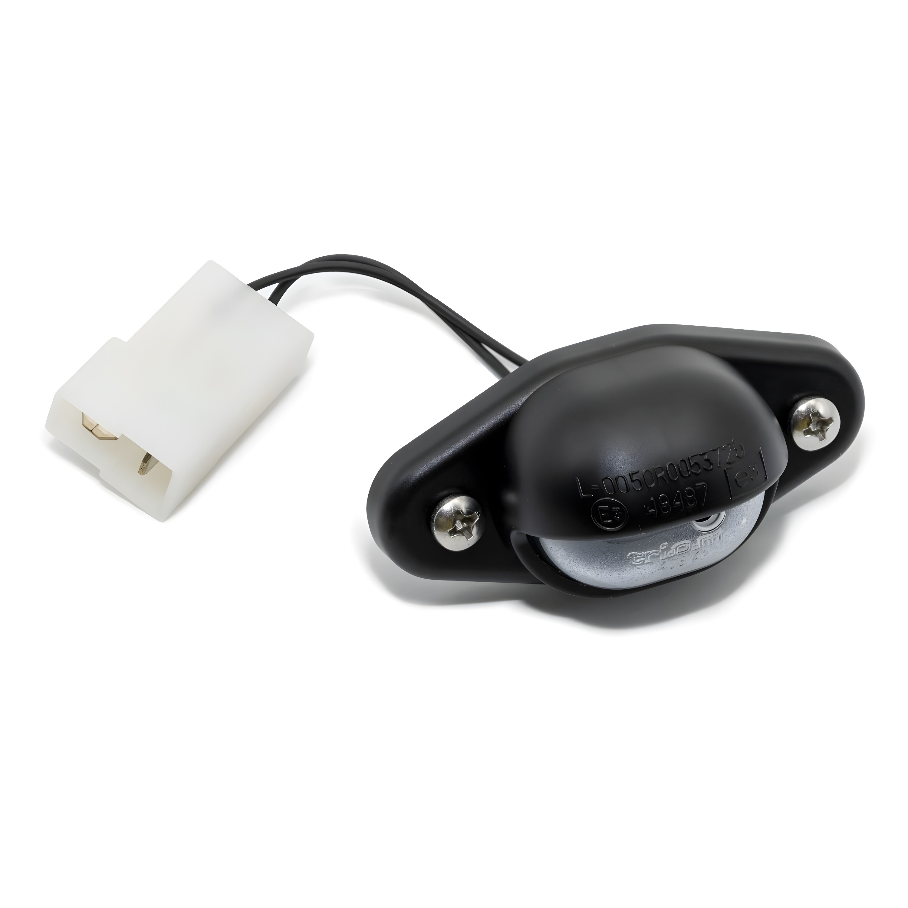 Piaggio license plate light for MP3/Porter, D8127087Z01 | Heavy