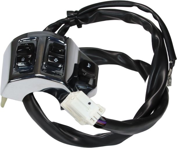 Combinazione interruttore Piaggio cromato per Primavera / Sprint 125 – Bild 2