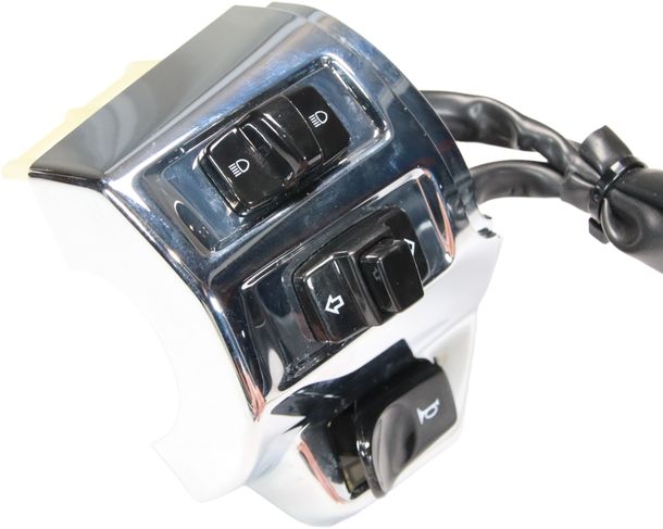 Combinazione interruttore Piaggio cromato per Primavera / Sprint 125 – Bild 6